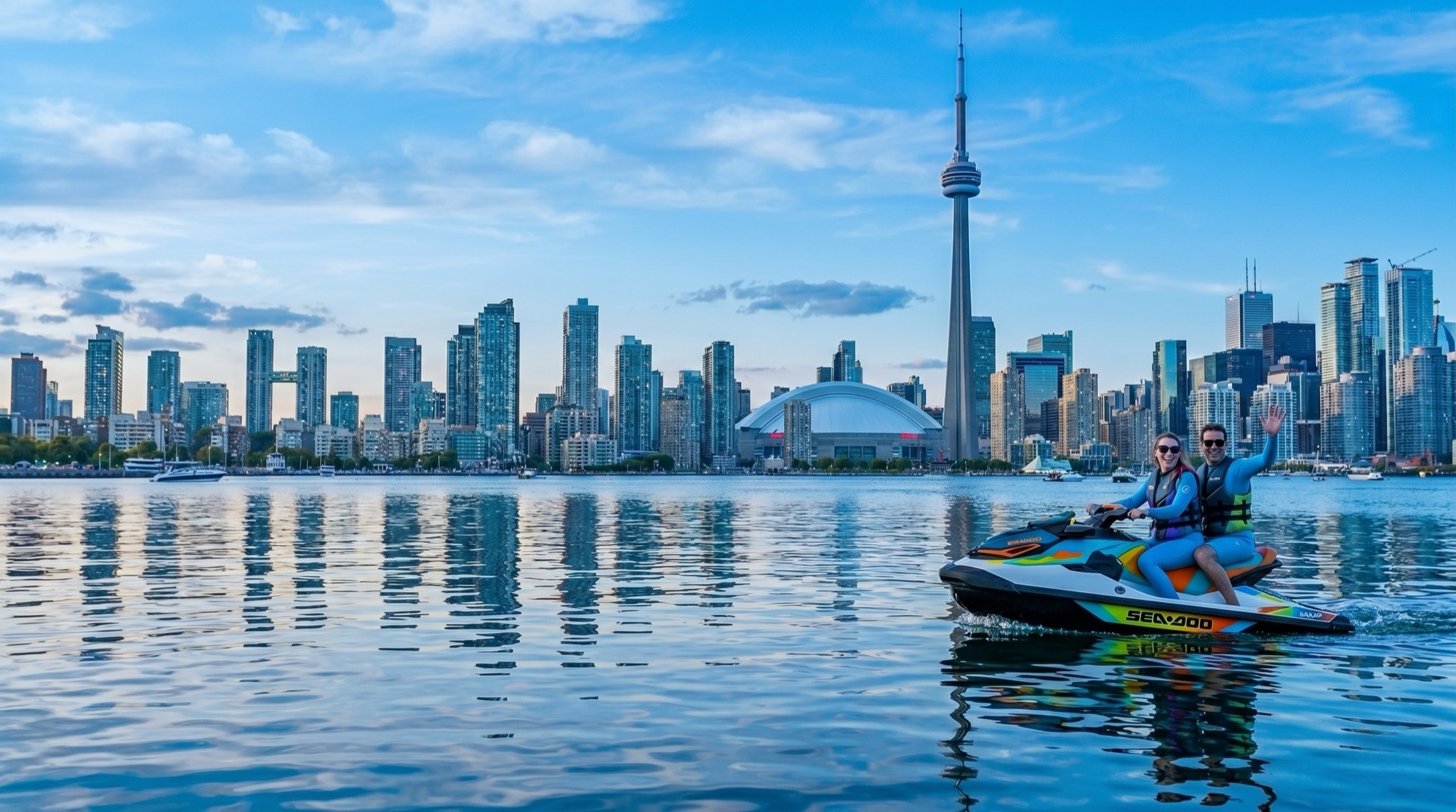 Sea-Doo on the Toronto waterfront